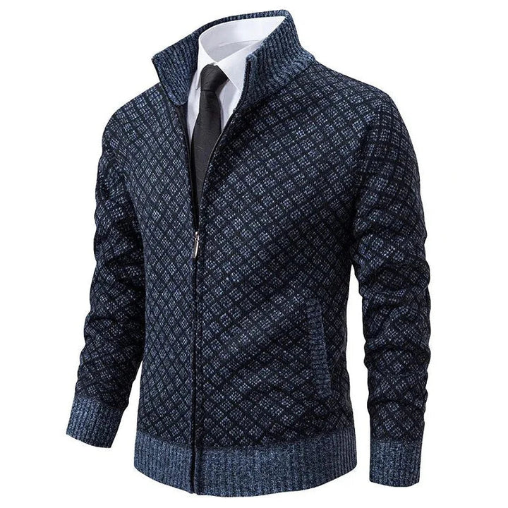 Max - Men's Diamond Knit Jacket