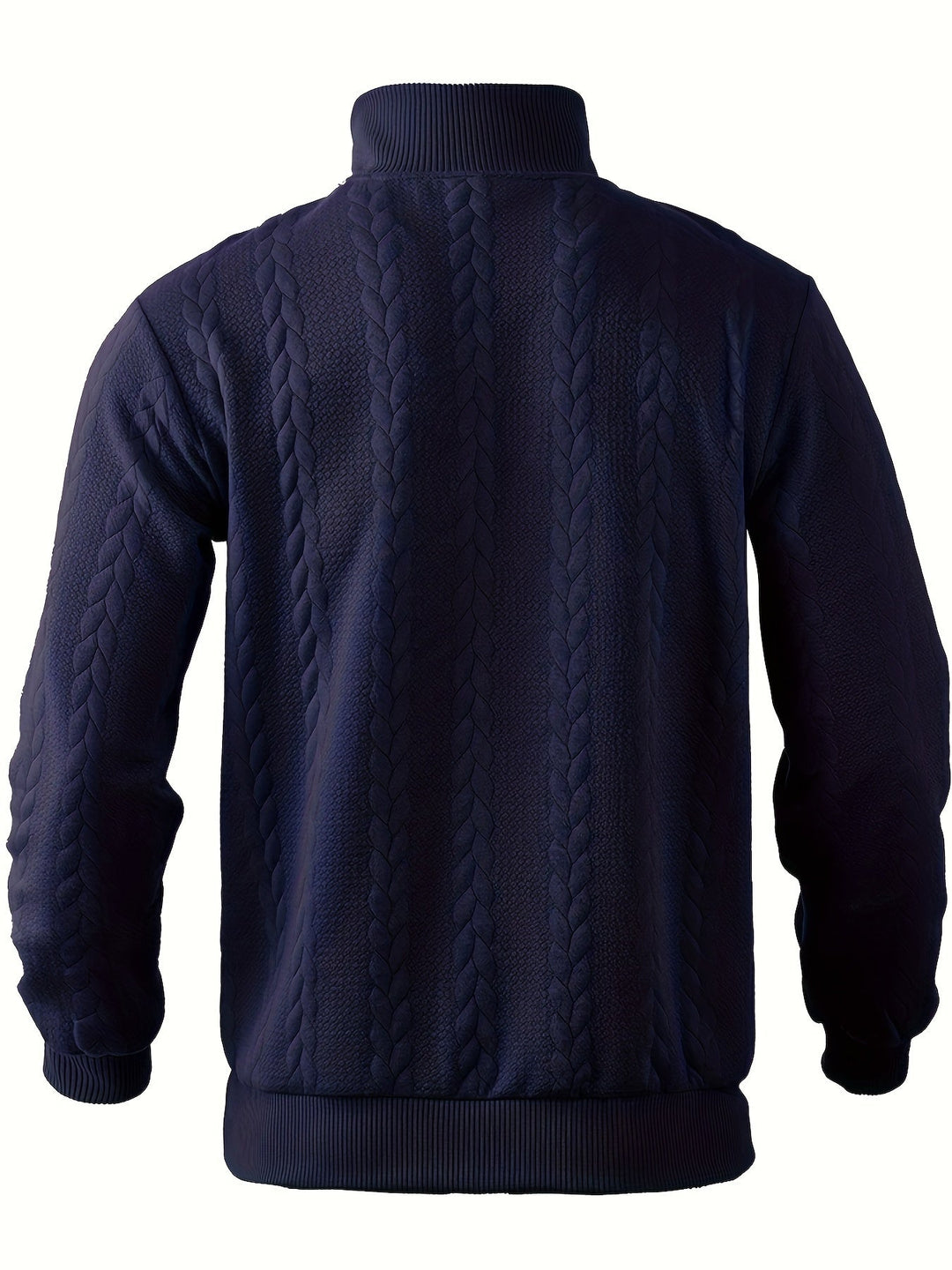 Rafael - Vintage Men's Sweater with Zipper