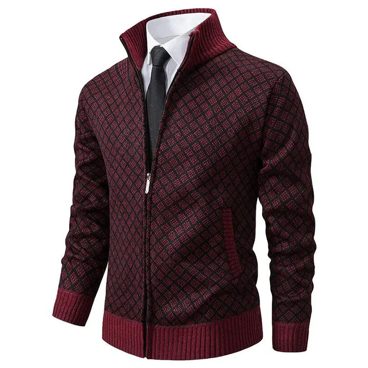 Max - Men's Diamond Knit Jacket