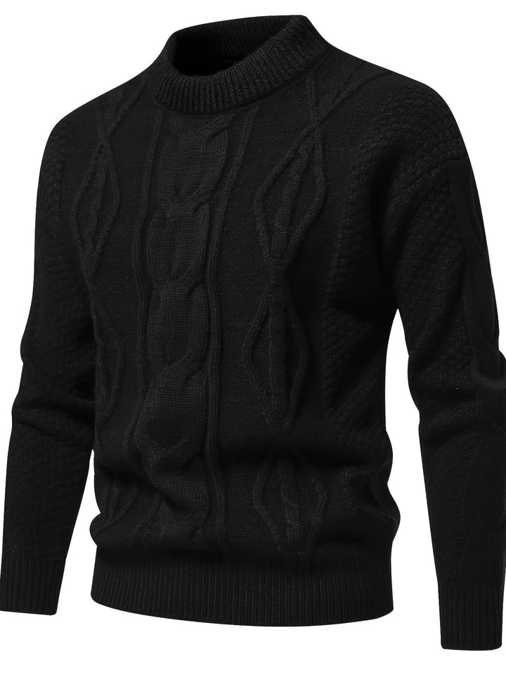 Maxwell™ Men’s Solid Knitted Sweater