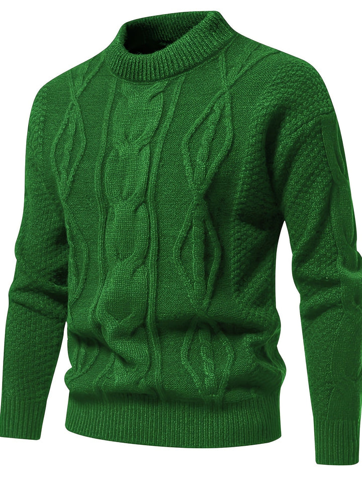 Maxwell™ Men’s Solid Knitted Sweater
