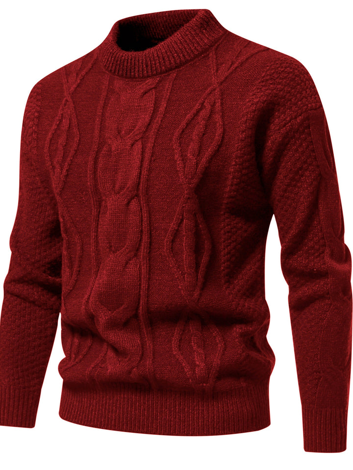 Maxwell™ Men’s Solid Knitted Sweater