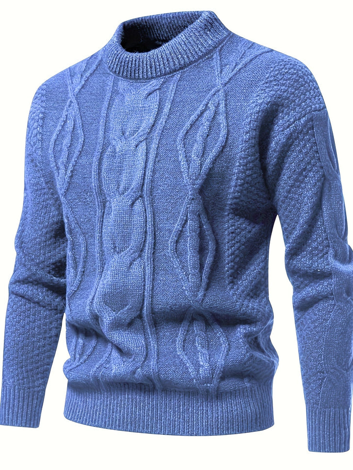 Maxwell™ Men’s Solid Knitted Sweater