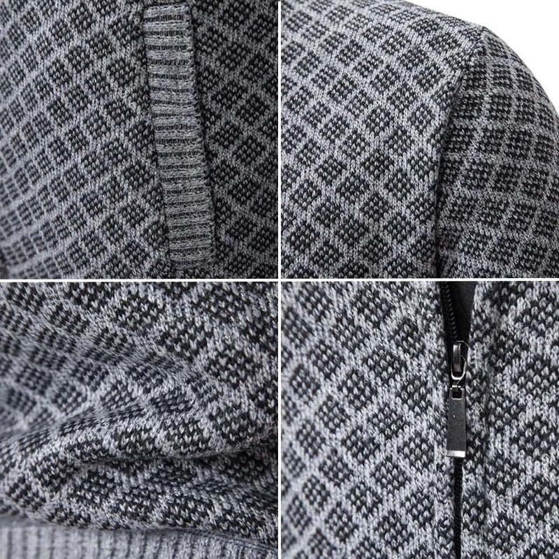 Max - Men's Diamond Knit Jacket
