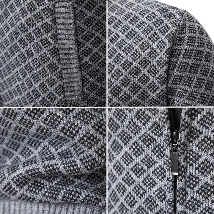 Max - Men's Diamond Knit Jacket