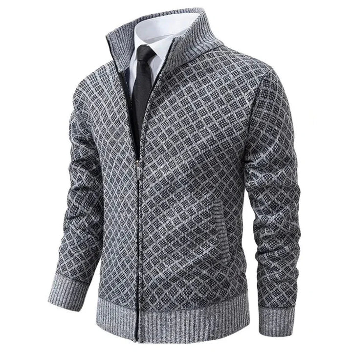 Max - Men's Diamond Knit Jacket