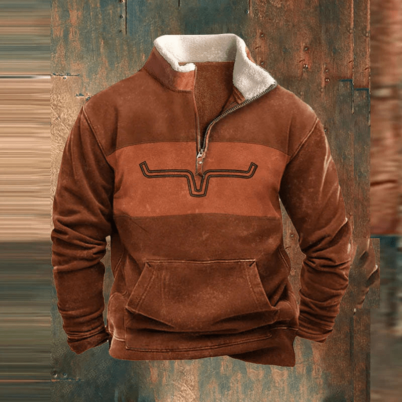 Stefan™ Quartz zip pullover