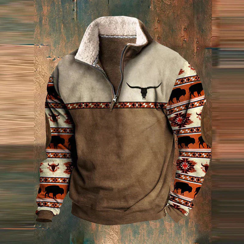 Stefan™ Quartz zip pullover