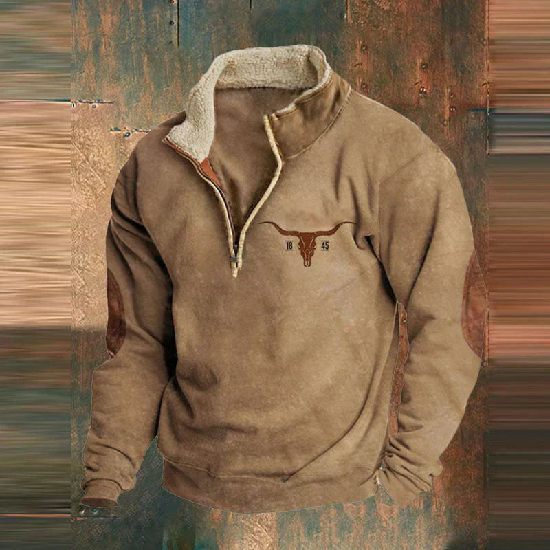 Stefan™ Quartz zip pullover