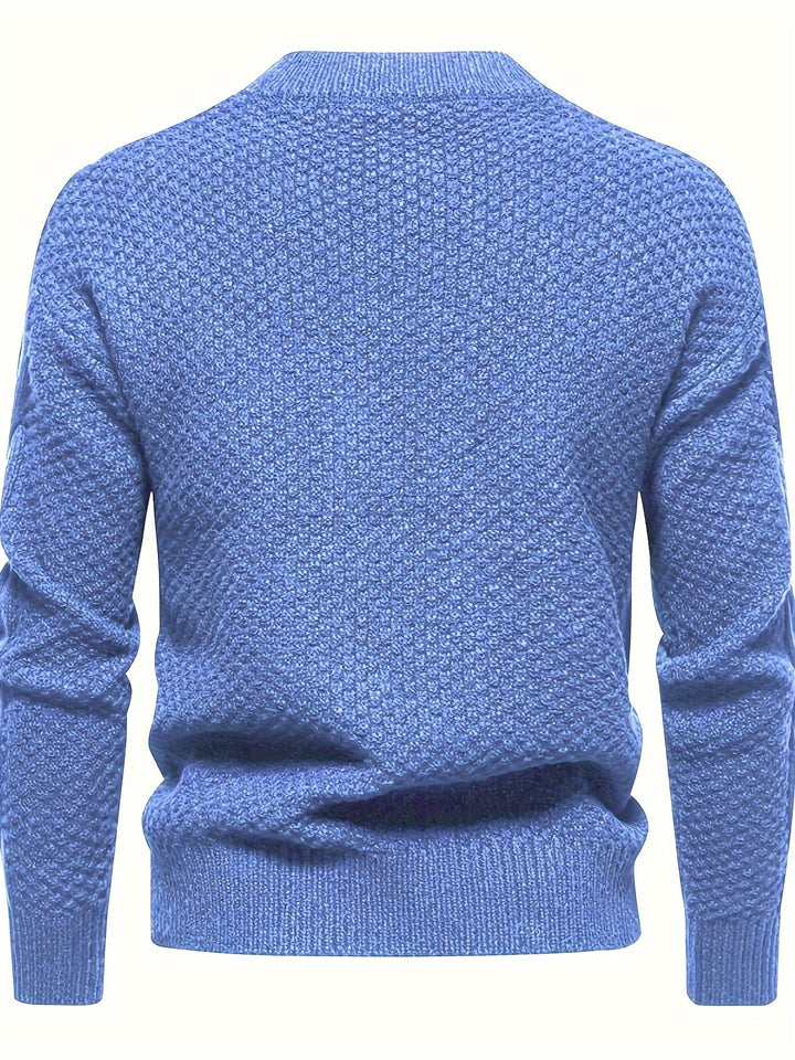 Maxwell™ Men’s Solid Knitted Sweater