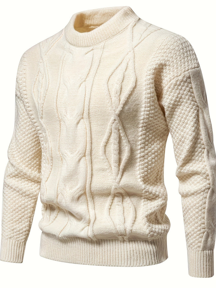Maxwell™ Men’s Solid Knitted Sweater