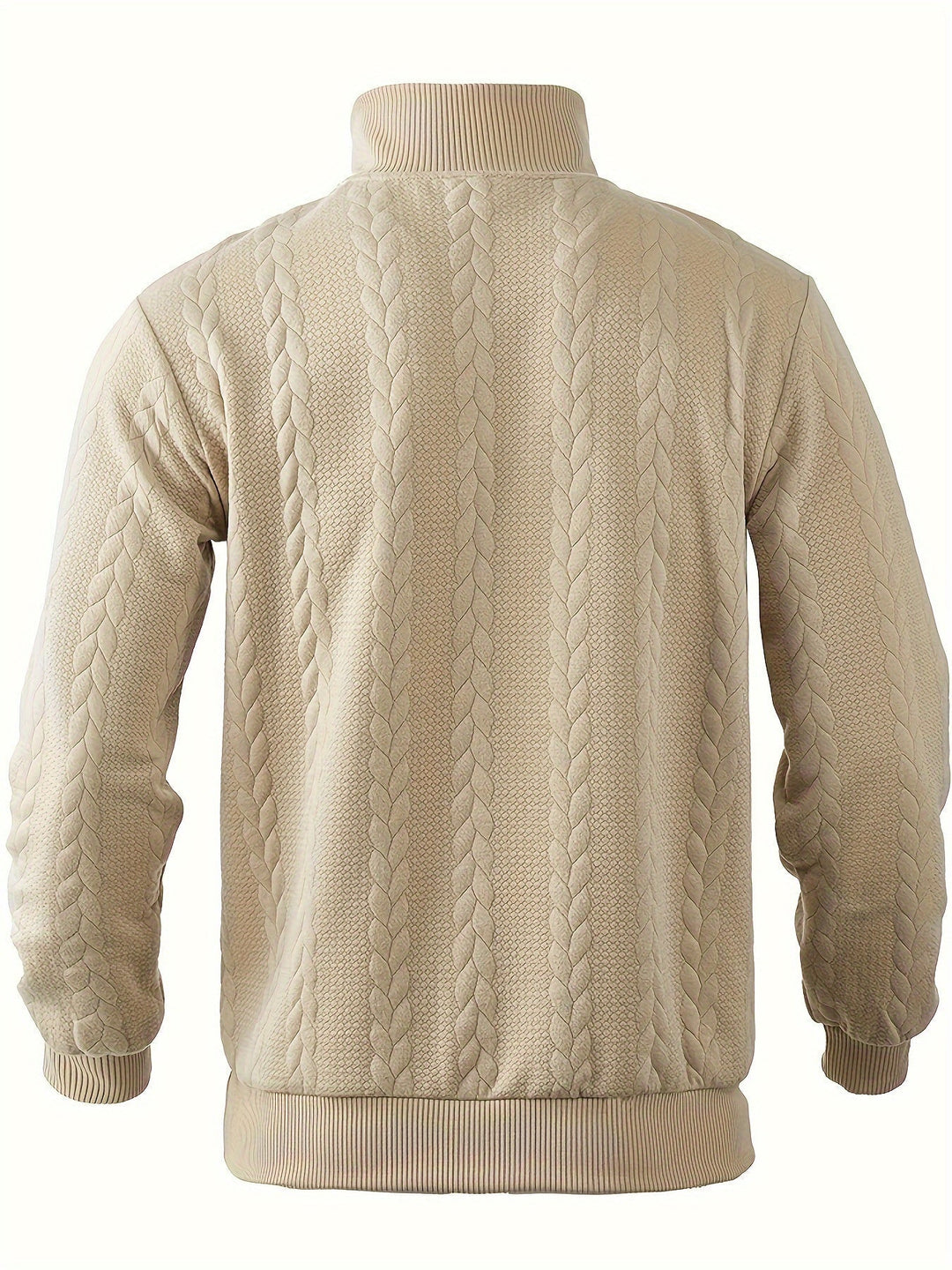 Rafael - Vintage Men's Sweater with Zipper