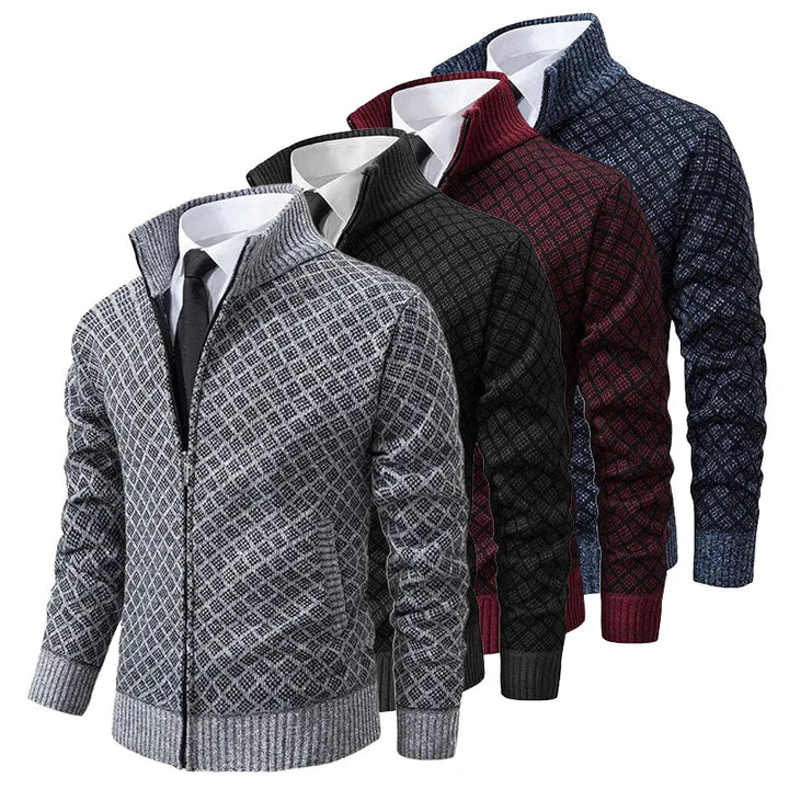 Max - Men's Diamond Knit Jacket