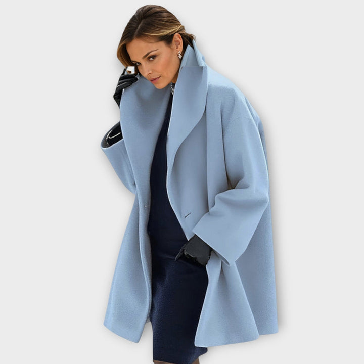 Isabelle | Luxury Windbreaker Coat in Wool