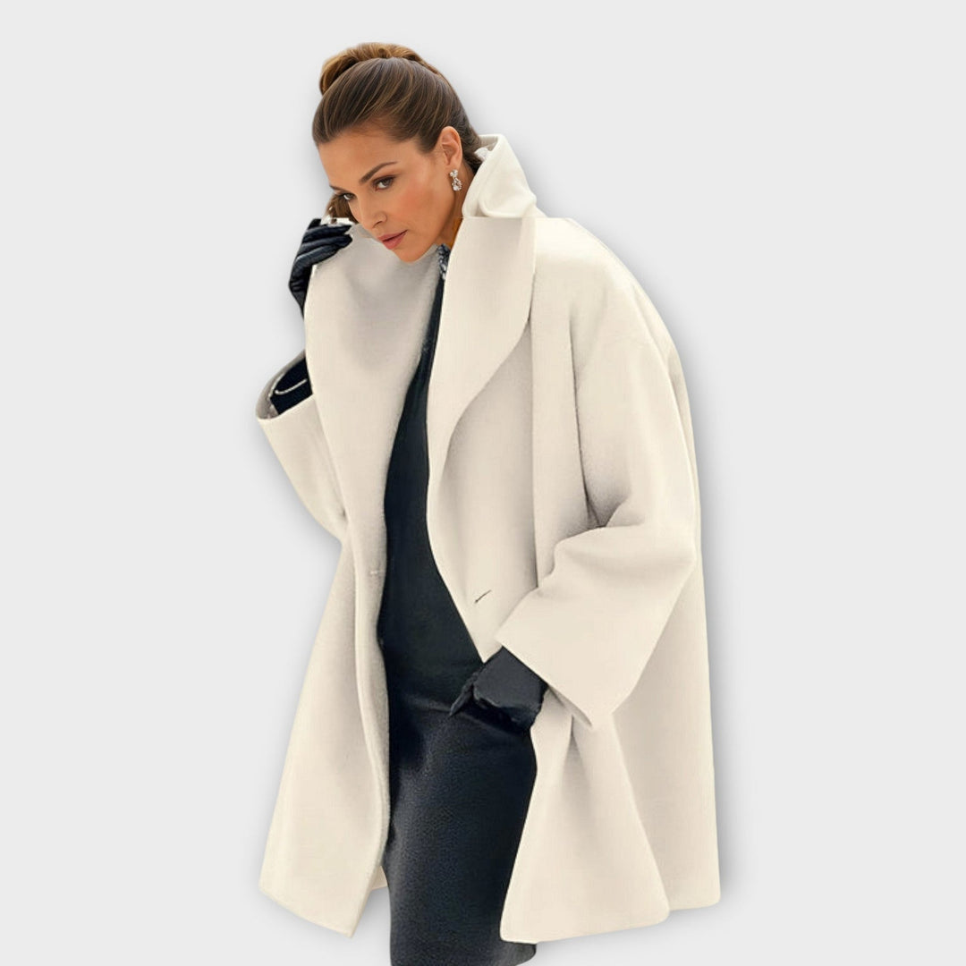 Isabelle | Luxury Windbreaker Coat in Wool