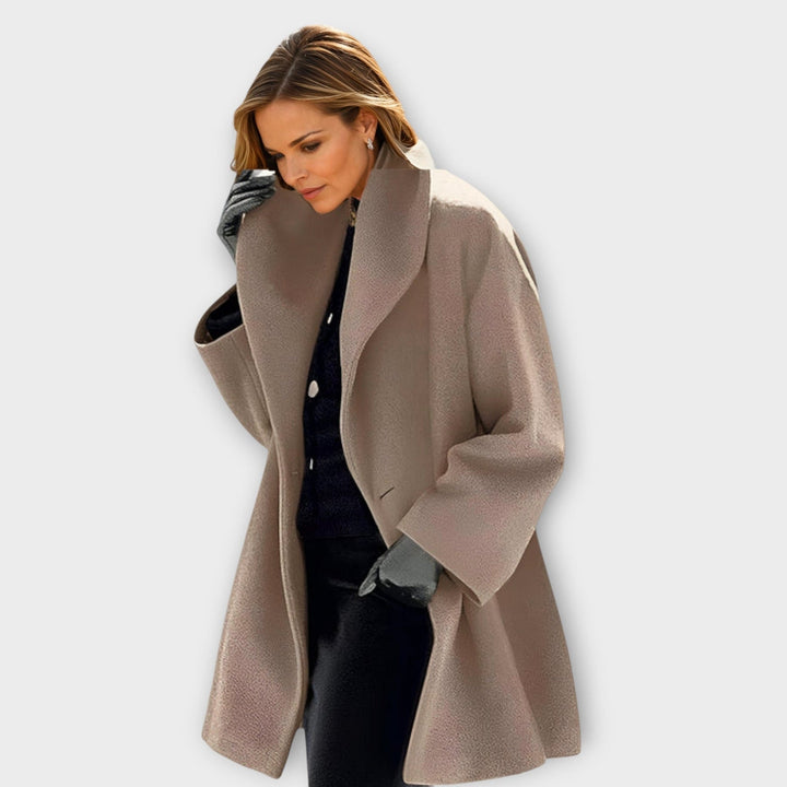 Isabelle | Luxury Windbreaker Coat in Wool
