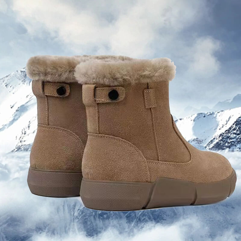 Hannah - Winter fur boots for women