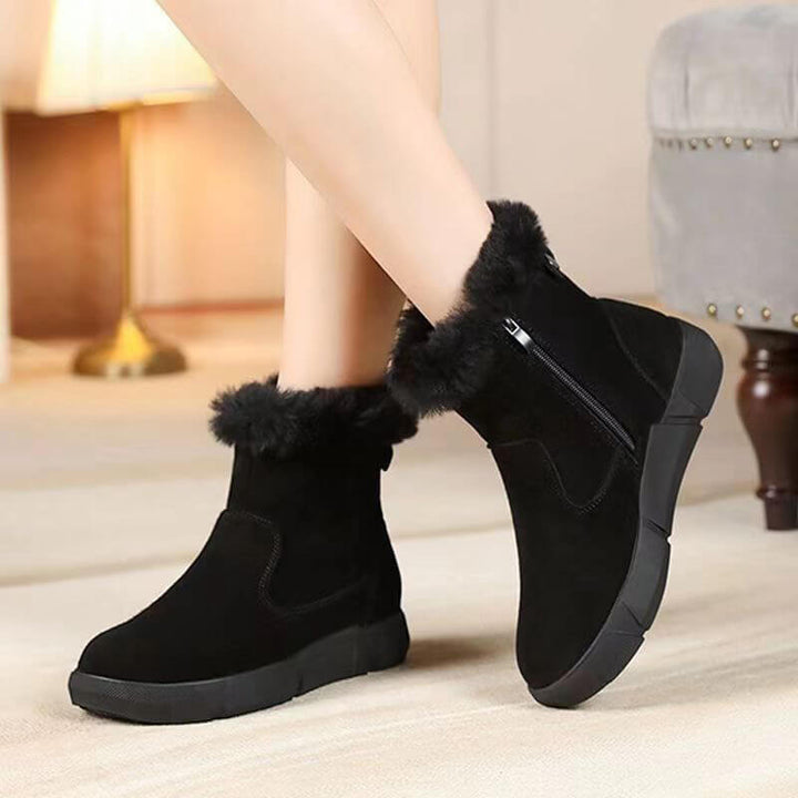 Hannah - Winter fur boots for women