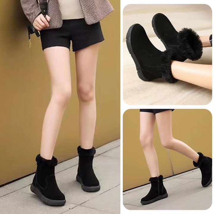 Hannah - Winter fur boots for women