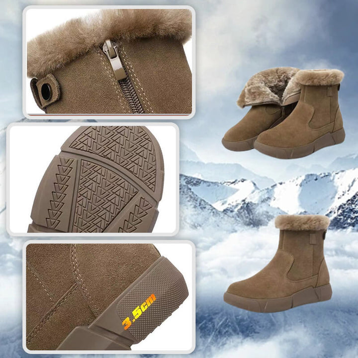 Hannah - Winter fur boots for women