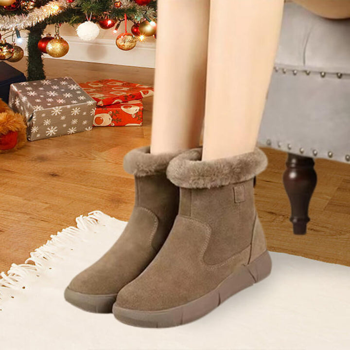 Hannah - Winter fur boots for women